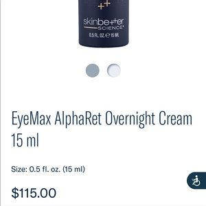 Skinbetter Eyemax alpharet overnight cream